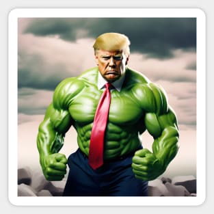 The Incredible Trump (Parody Design) Sticker